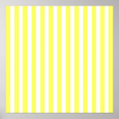 Lemonade Modern Stripes Poster (Voorkant)