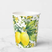 Lemonade Paper cup Papieren Bekers (Achterkant)