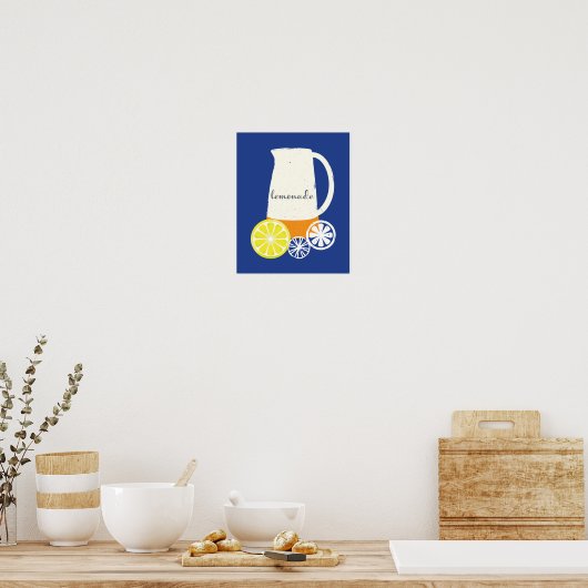 Lemonade Pitcher Poster Art (Keuken)