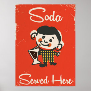 Lemonade Served hier  Drink commercial Poster