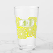 Lemonade Slice Glass Tumbler (Voorkant)