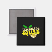 Lemonade Squad Grappig voor Stand Boss Lemon Juice Magneet (Voorkant / Achterkant)