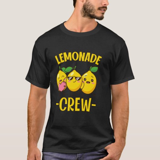 Lemonade Squad Grappig voor Stand Boss Lemon Juice T-shirt (Voorkant)