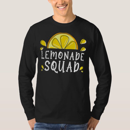 Lemonade Squad Summer Beach Mix Drink T-shirt (Voorkant)