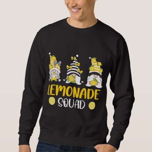 Lemonade Squad Zomer Grappige Gnomen Citroen Fruit Trui (Voorkant)