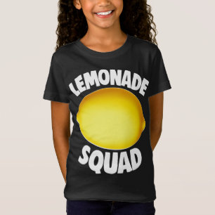 Lemonade Squad Zomer Tropisch geel fruit T-shirt