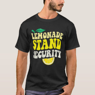 Lemonade Stand Beveiliging Citroensap Zomer Drink T-shirt