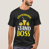 Lemonade Stand Boss Funny lemonade summer T-shirt (Voorkant)