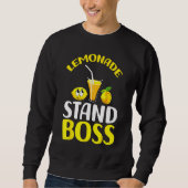 Lemonade Stand Boss Funny lemonade summer Trui (Voorkant)