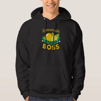 Lemonade Stand Boss Lemon Fruit Beverage Hoodie
