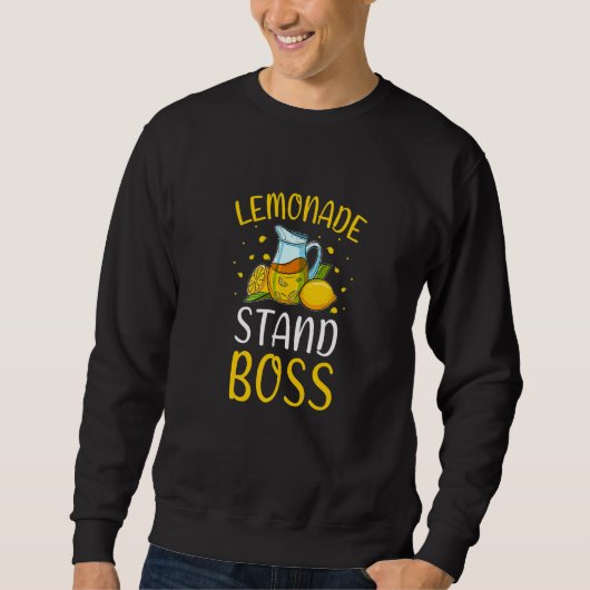 Lemonade stand Boss Lemon Juice Summer Drink Trui (Voorkant)