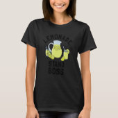 Lemonade stand Boss Lemon Juice T-shirt (Voorkant)