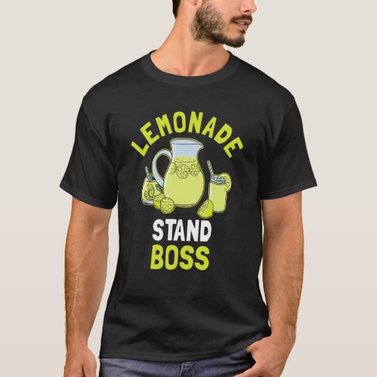 Lemonade stand Boss Lemon Juice T-shirt (Voorkant)