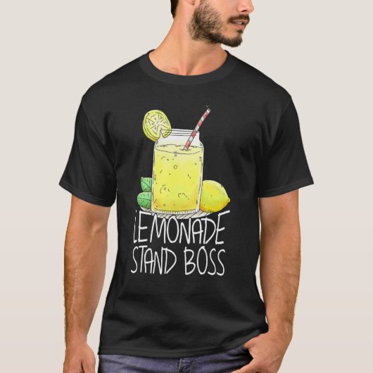 Lemonade stand Boss Lemon Juice T-shirt (Voorkant)