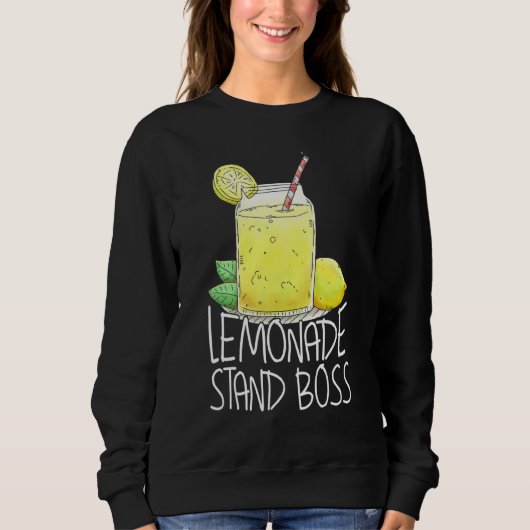 Lemonade stand Boss Lemon Juice Trui (Voorkant)