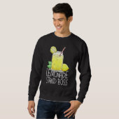 Lemonade stand Boss Lemon Juice Trui (Voorkant volledig)