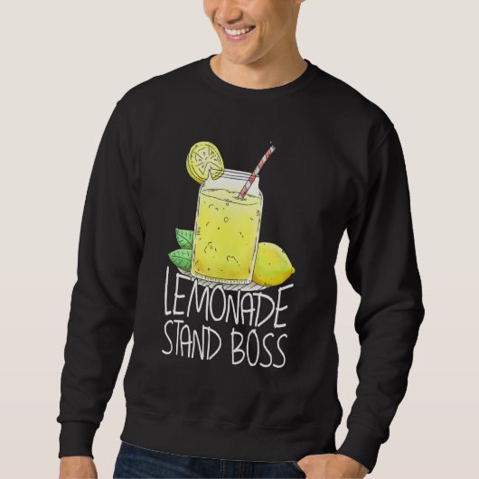 Lemonade stand Boss Lemon Juice Trui (Voorkant)