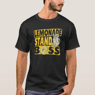 Lemonade Stand Boss Surprise voor citroensap Selle T-shirt