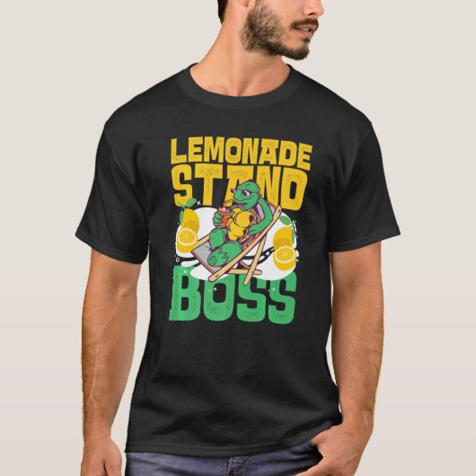 Lemonade Stand Boss T-shirt (Voorkant)