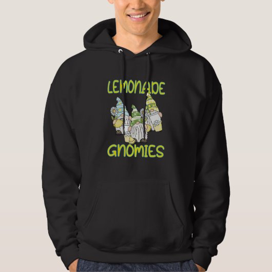 Lemonade Stand Crew Security Boss Citroensap 1 Hoodie (Voorkant)
