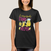 Lemonade Stand Helper For Crew T-shirt (Voorkant)