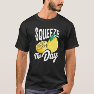 Lemonade Stand Lemon Juice Store Knijp de dag P T-shirt
