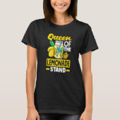 Lemonade stand Lemon Juice Store Queen of the Lemo T-shirt (Voorkant)