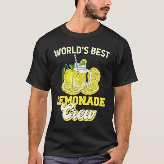 Lemonade Stand Lemon Juice Store Staff Citrus Staf T-shirt (Voorkant)