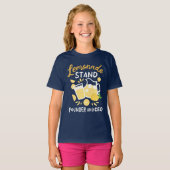 Lemonade stand oprichter CEO Small Business Owner T-shirt (Voorkant volledig)