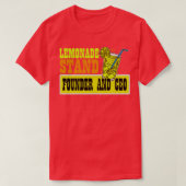 Lemonade stand oprichter en CEO Funny Lemon Juice  T-shirt (Design voorkant)