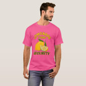 Lemonade Stand Security Boss Lemon Juice Lover Sum T-shirt (Voorkant volledig)