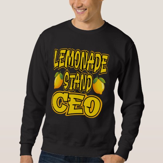 Lemonade Stand Security CEO Lemon Juice Trui (Voorkant)