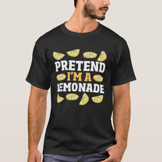 Lemonade Stand Security Lemon Lemonade Stand T-shirt (Voorkant)