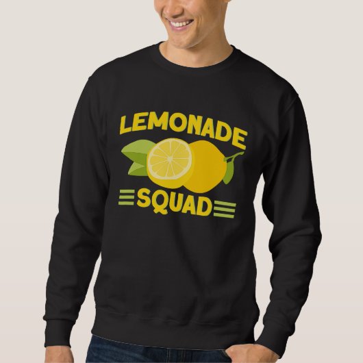 Lemonade Stand Squad Lemon Juice Business Lemon Ci Trui (Voorkant)