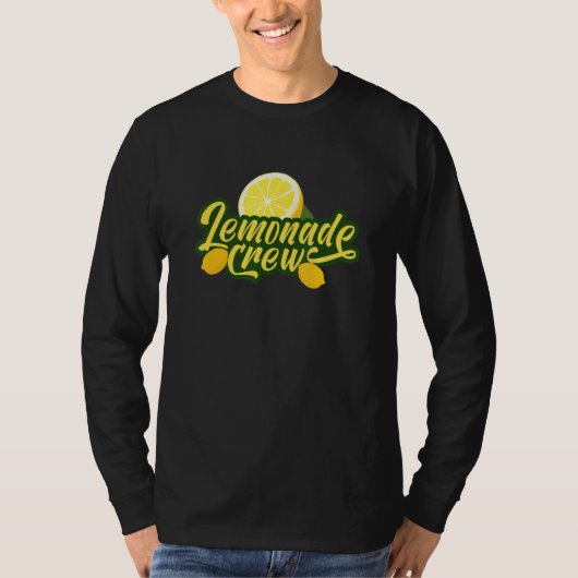 Lemonade standCrew en Boss Lemon Juice Summer T-shirt (Voorkant)