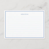 Lemonade SUMMER CITRUS vrijgezellenfeest RECIPE Informatiekaartje (Achterkant)