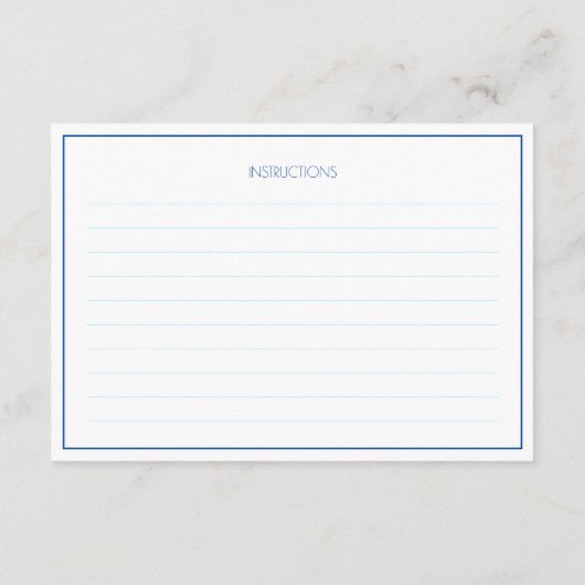 Lemonade SUMMER CITRUS vrijgezellenfeest RECIPE  Informatiekaartje (Achterkant)