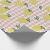 Lemonade Sunshine Pink Pset Cadeaupapier (Hoek)