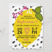Lemonade Sweet Celebration Birthday Party Kaart (Voorkant)