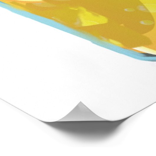 LEMONADE-teken Poster (Hoek)