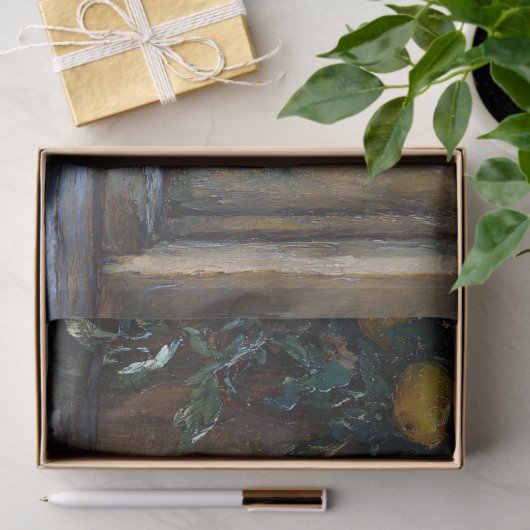 Lemonade zonovergoten keuken scène decoupage tissuepapier (Geschenk)