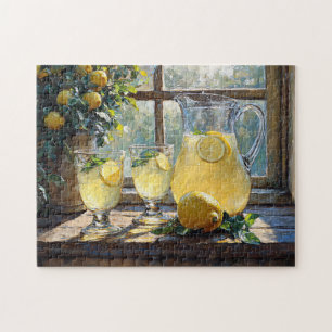 Lemonade zonovergoten keuken scene legpuzzel