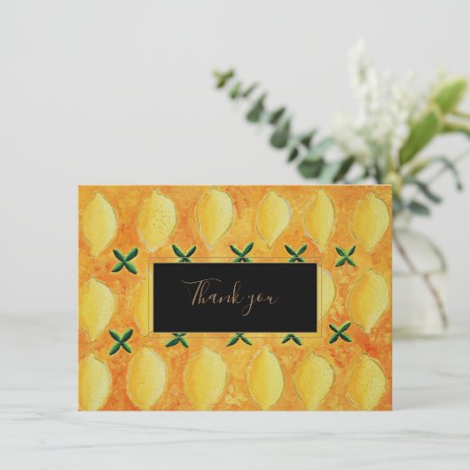 LemonBedankt Bedankkaart (Staand voorkant)