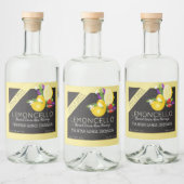 Lemoncello Chalkboard Look Likeurfles Etiket (Flessen)