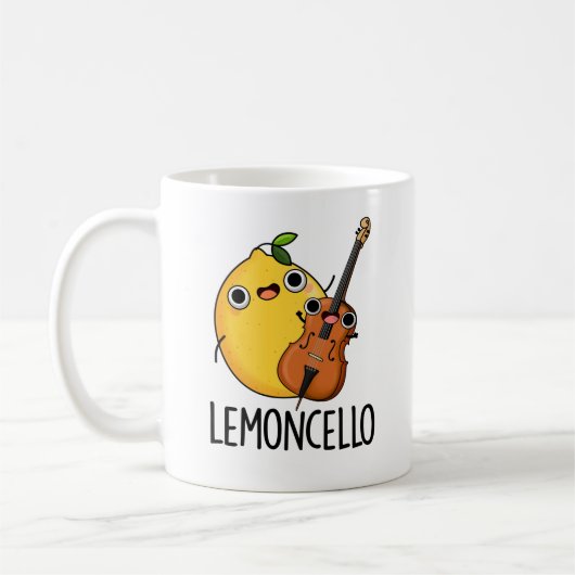 Lemoncello Funny Drink Pun Koffiemok (Links)