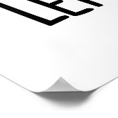 Lemoncello Funny Drink Pun Poster (Hoek)