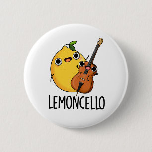 Lemoncello Funny Drink Pun Ronde Button 5,7 Cm