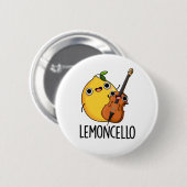 Lemoncello Funny Drink Pun Ronde Button 5,7 Cm (Voorkant /achterkant)