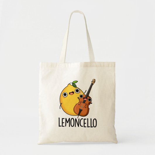 Lemoncello Funny Drink Pun Tote Bag (Voorkant)
