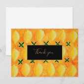 LemonDank je wel Bedankkaart (Voorkant / Achterkant)